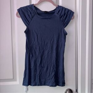 Banana Republic Navy/Grey Blouse